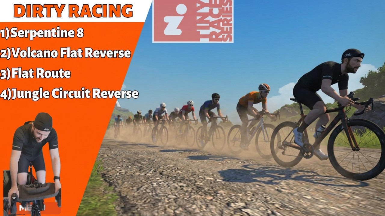Bike Choice Fun! "Dirty Racing" Tiny Races 230-350 Stages-1,2,3,4 - Sat 15:00UTC