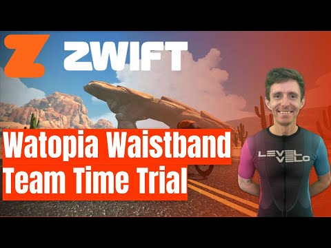 Zwift Racing League  Team Time Trial -Plus compitition time.