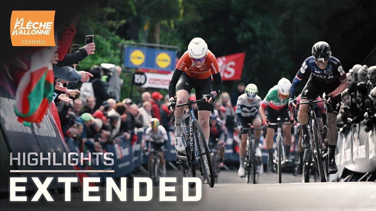La Flèche Wallonne Femmes 2025 | EXTENDED HIGHLIGHTS | 4/23/2025 | Cycling on NBC Sports