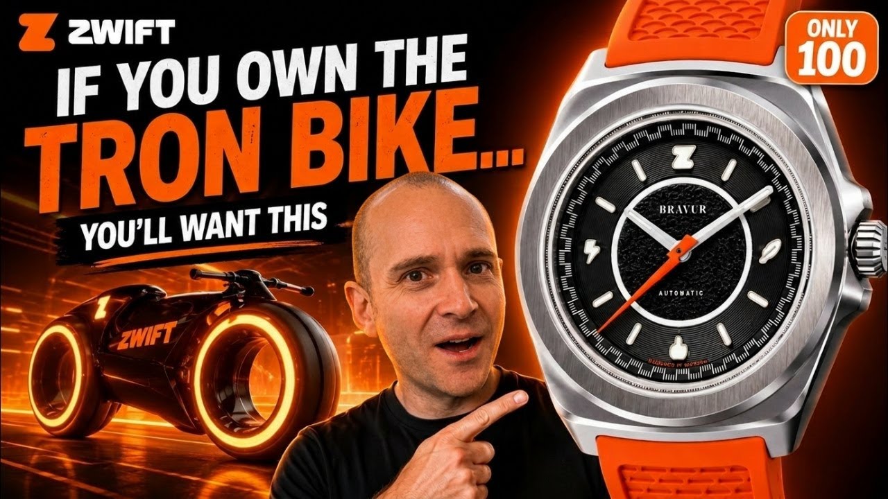 They Built A Watch With Every Zwift Easter Egg Hidden In The Dial | Bravur X Zwift