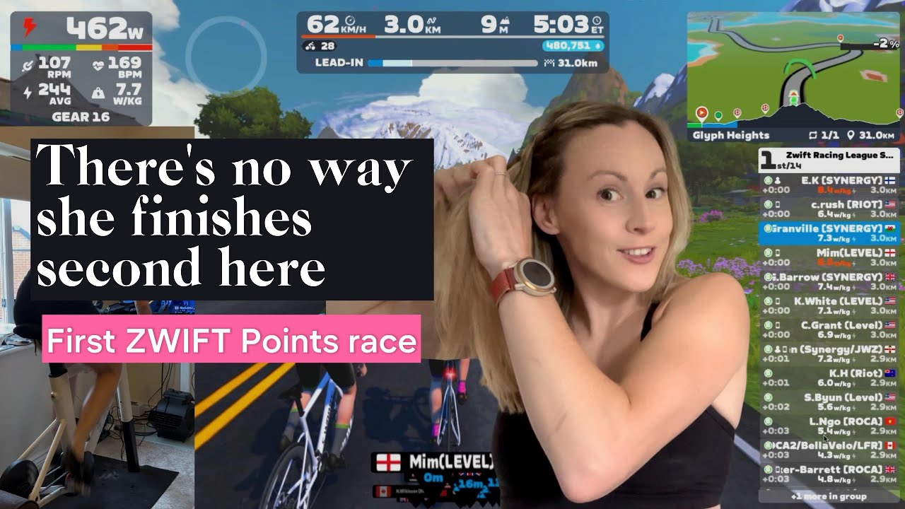 There’s no way she finishes second here: Zwift ZRL Points Race