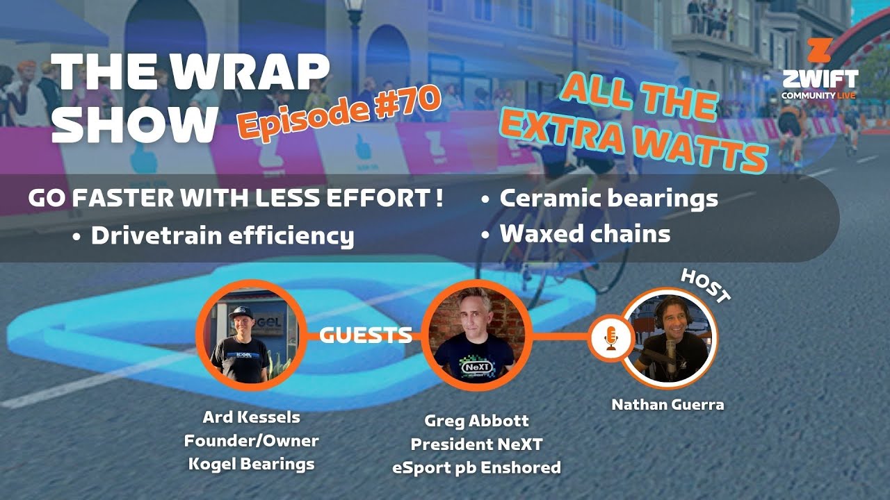 Extra Watts Episode! Drivetrain Efficiency, Ceramic Bearings, Waxed Chains - The Wrap Episode #70