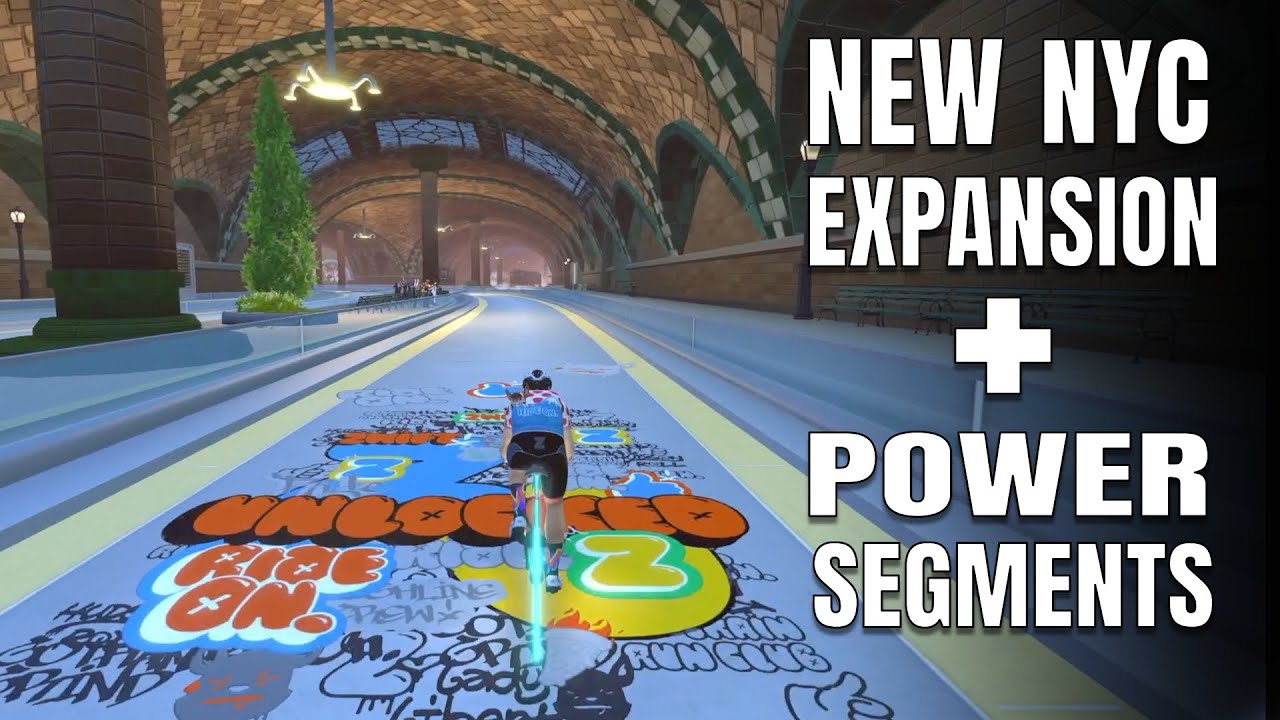 Zwift New York Expansion: First Look + Power Segments!