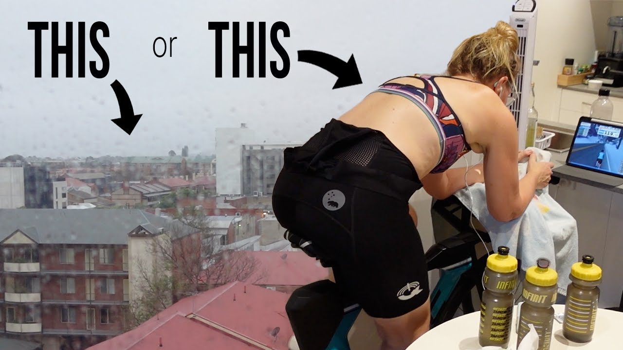 Three Hour Ride on Zwift or Four Hours in the Rain?