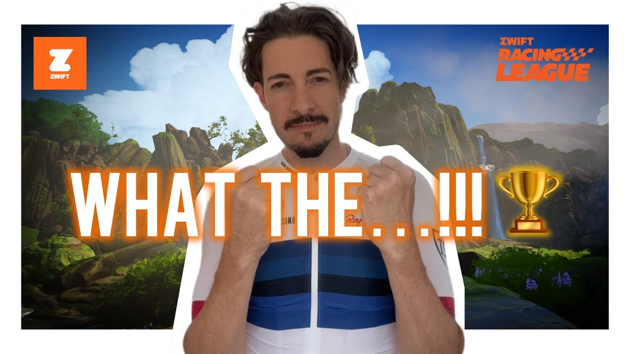 I WON A ZWIFT RACING LEAGUE RACE! THE TRAINING WORKED! 🚴‍♂️🔥