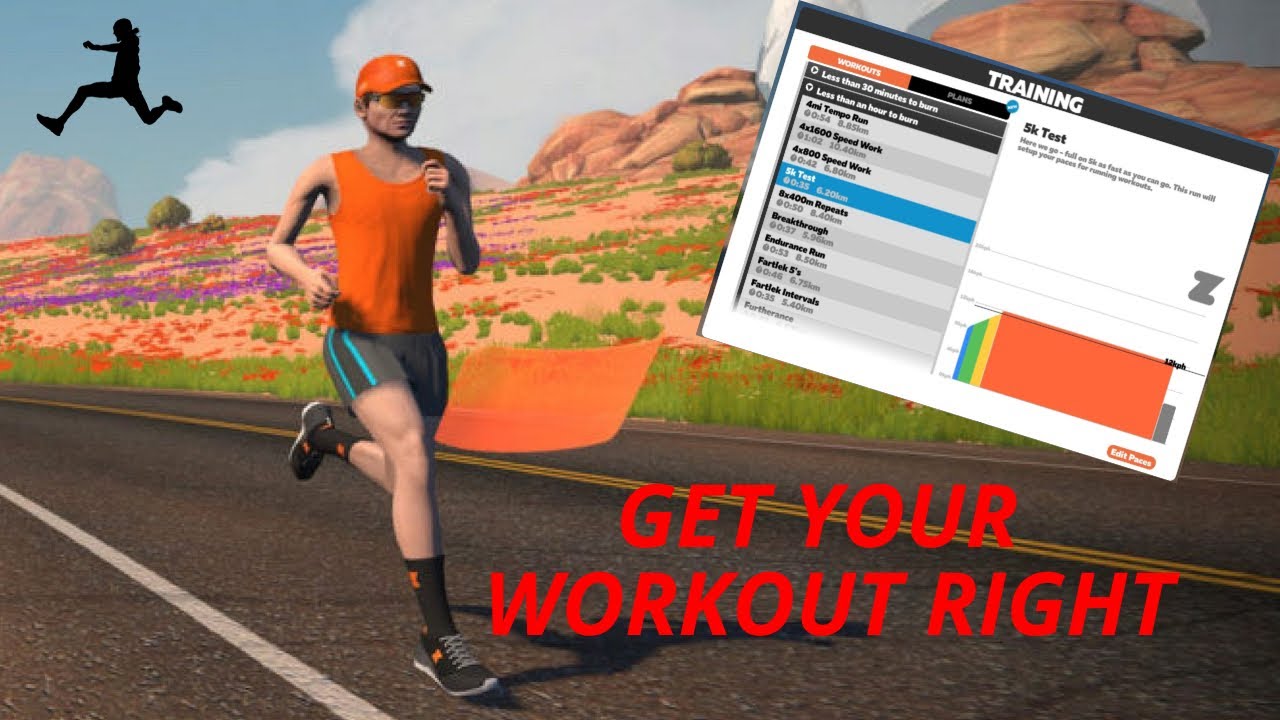 Edit you PB times for Zwift workouts
