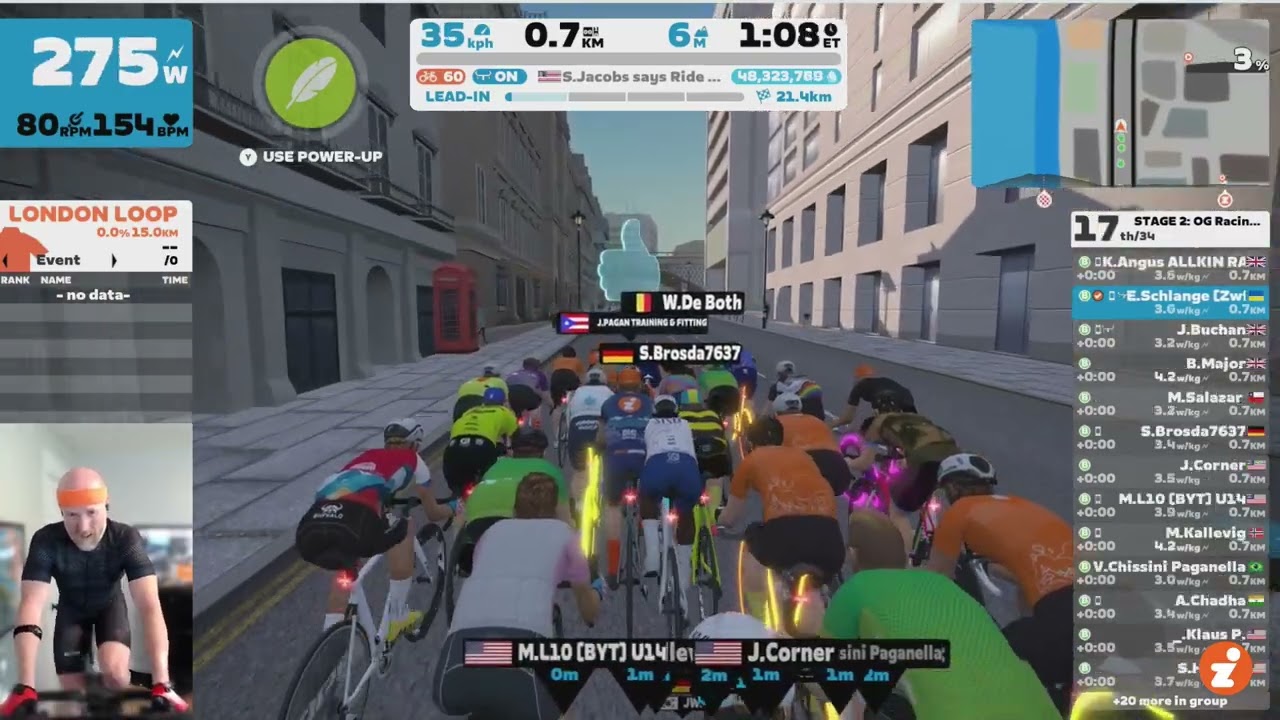 First race using Zwift Play controllers!