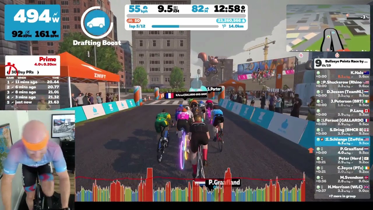 Bullseye Points Race by Herd Racing League - B - Win!