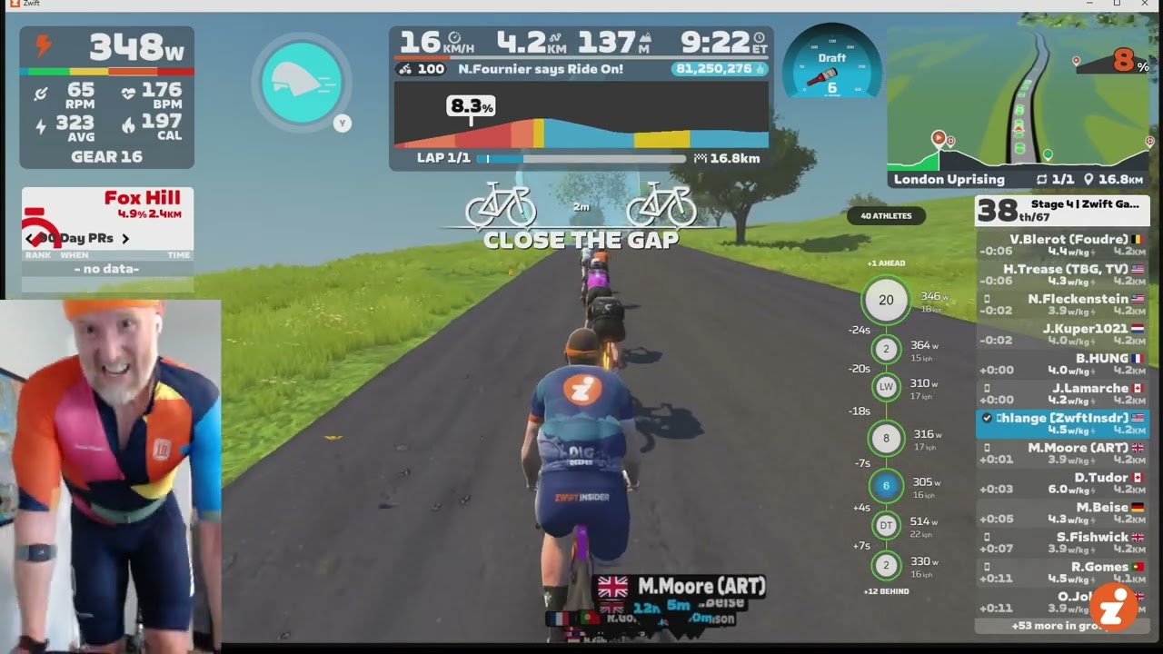 Zwift Games - Stage 4 - London Uprising