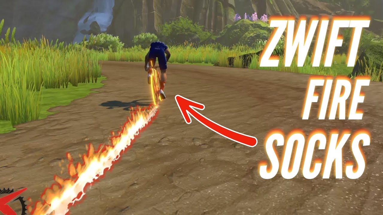 Light a Fire Under Your Wheels: All About Zwift's Fire Socks 🔥⚡