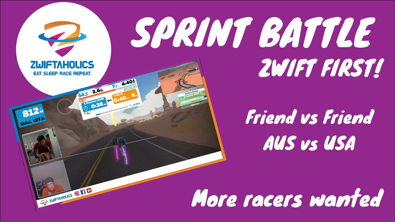Zwiftaholics Sprint Battle | Highlights from an ALL NEW Zwift Racing Format