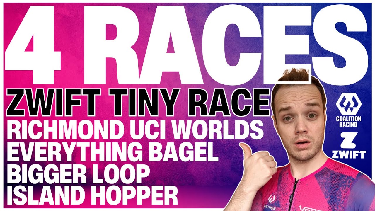 4 Races - 1 Night! | Zwift Tiny Race