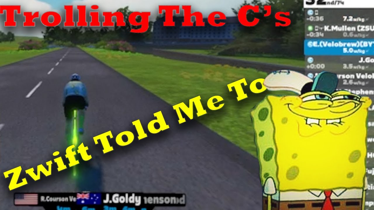 Zwift Says I'm in C Category | What Could Go Wrong?