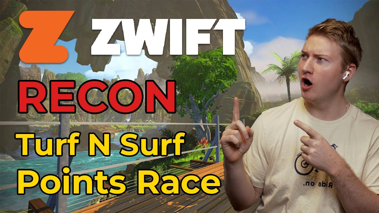 Zwift Racing League 2024 || Turf N Surf Recon || Points Race || Round 2, Stage 2