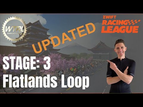 WTRL Zwift Racing League Stage 3 Recon // Flatlands Loop UPDATED