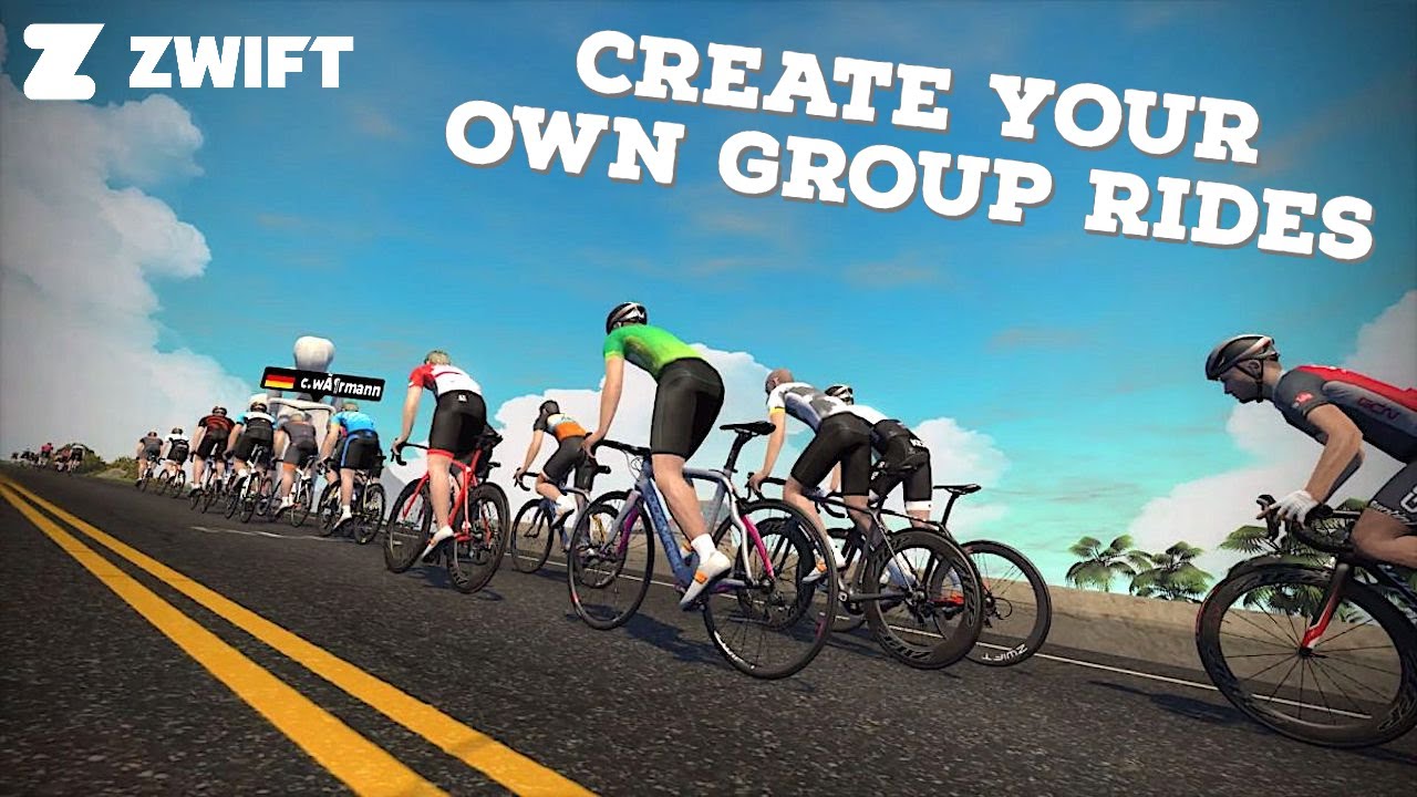 Creating Your Own Zwift Group Ride: Zwift Meetups