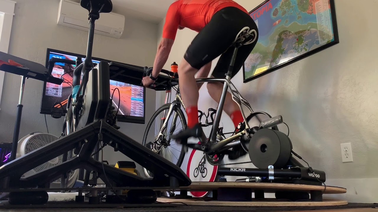SBR ROCKR Pro - Zwift Rocker Plate Demo