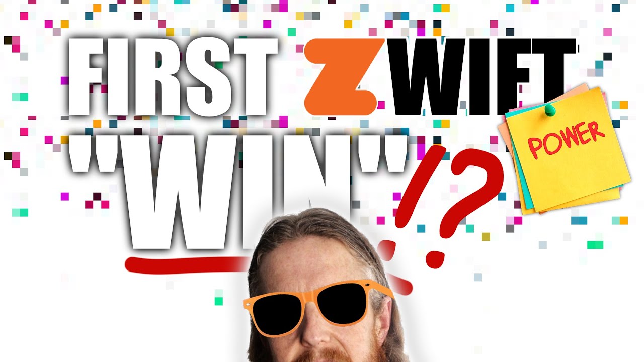 FIRST WIN ON ZWIFT!?... (power)