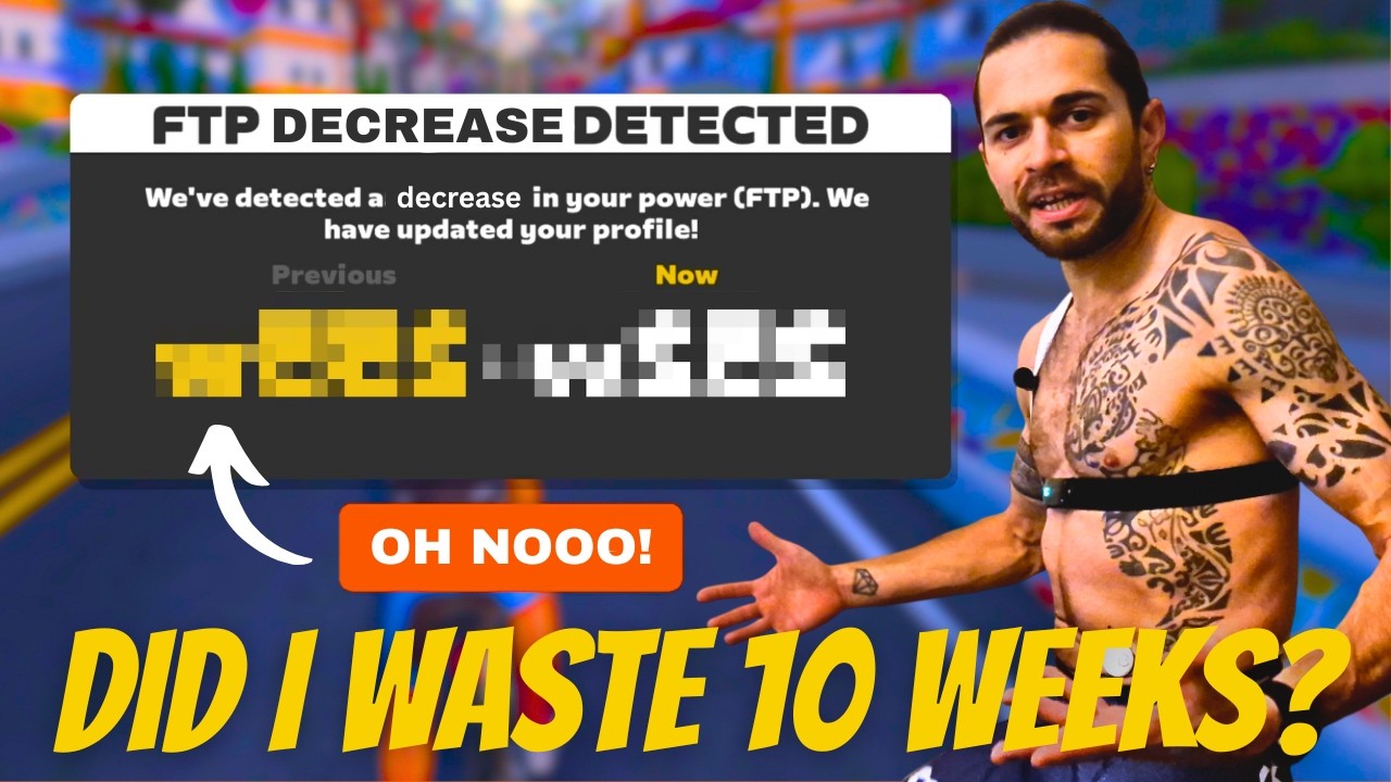 I Followed Zwift’s 10-Week FTP Builder… I Didn’t Expect This.