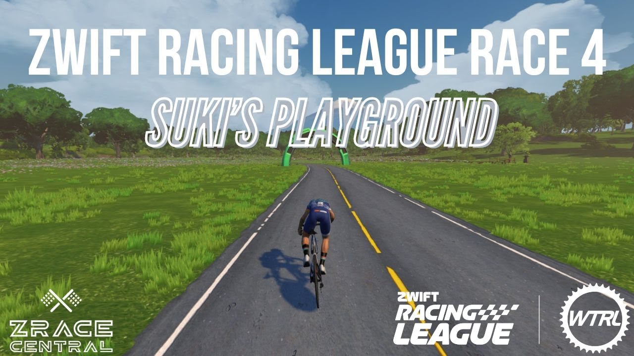 Zwift Racing League Race 4 Recon // Suki's Playground
