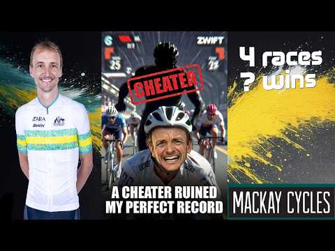 Zwift Tiny Races… Ruined by a Cheater?