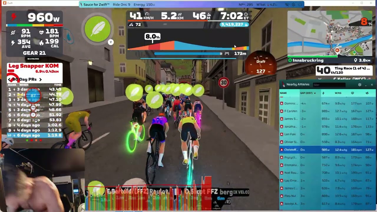 Zwift Tiny Races - 700-1000 - 2026-01-03
