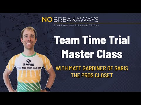 Team Time Trial Master Class with Matt Gardiner of Saris The Pros Closet