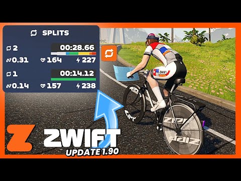 ZWIFT Splits: New In-Game Lap Tracking Tool!