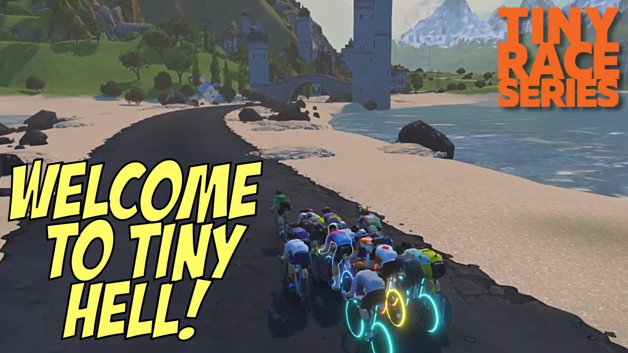 Zwift Tiny Racing HELL (Race 2/4)