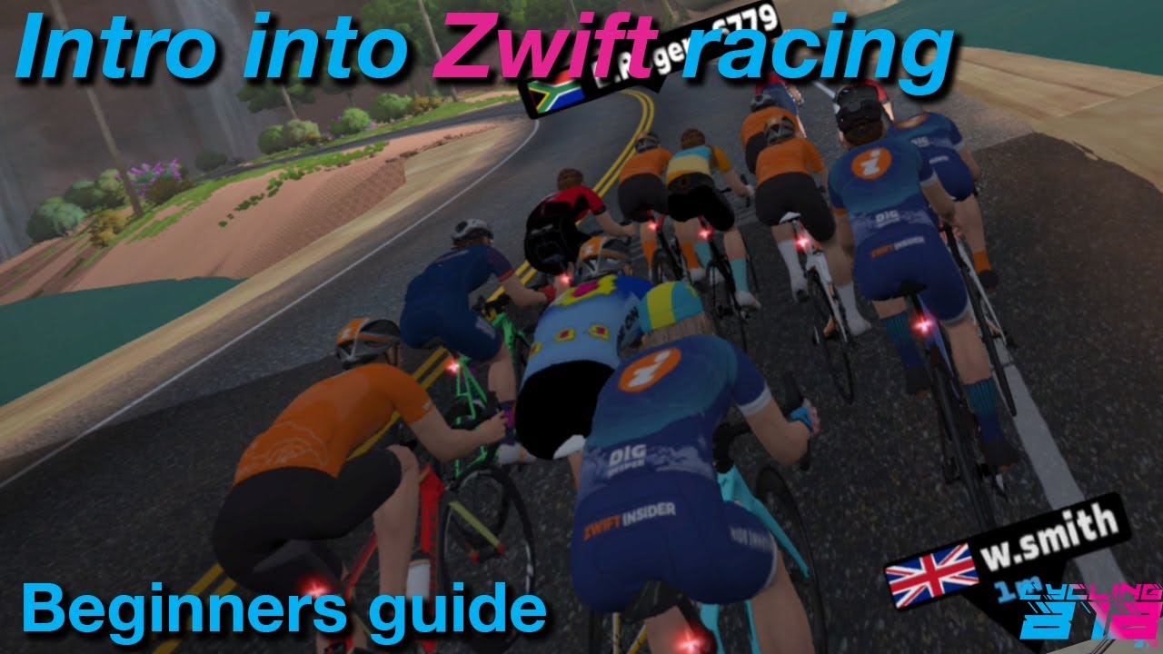 Beginner guide to Zwift racing.  Make Zwifting fun!