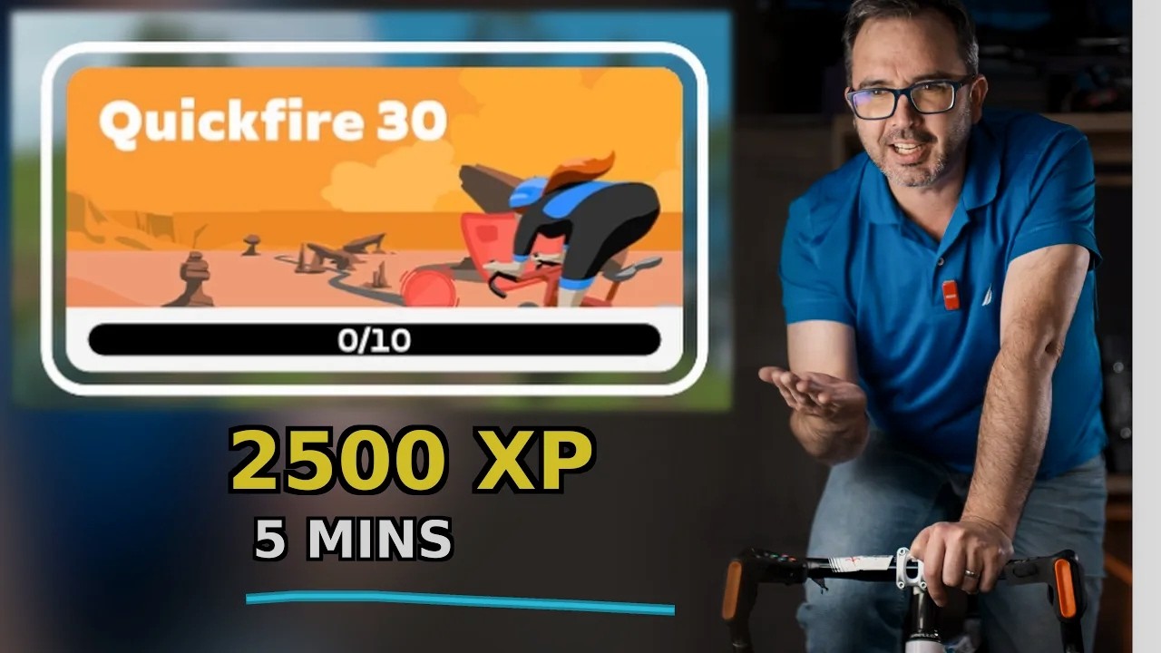 Fastest Zwift XP Method? Quick Fire 30 Explained