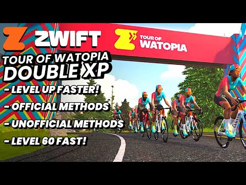 Maximize Your Progress: Levelling Up FAST in Zwift's Tour of Watopia '23