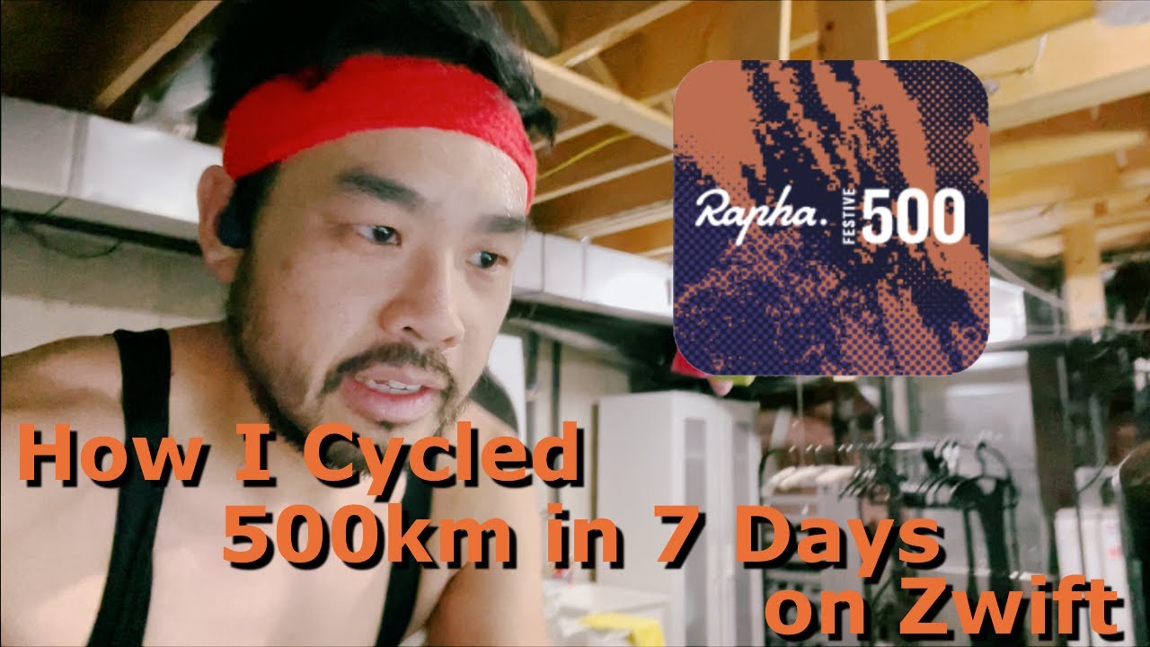 Ralpha Festive 500 / How I Cycled 500km in 7 Days on Zwift! // Strava Challenge