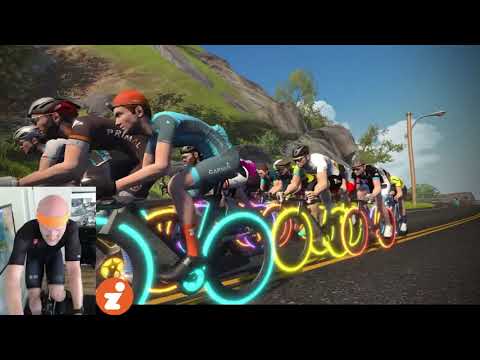 Ocean Lava Cliffside Loop - No HUD - Zwift Racing