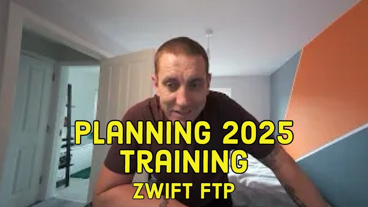 My Zwift FTP test to plan 2025 training with my coach