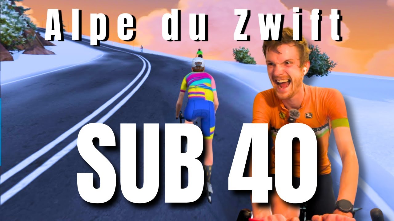 Can I Finally Climb Alpe Du Zwift in Under 40 Minutes?