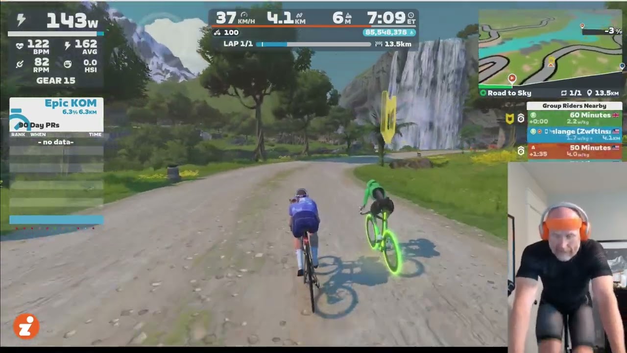 Zwift Camp: Build, Stage 5: Alpe du Zwift