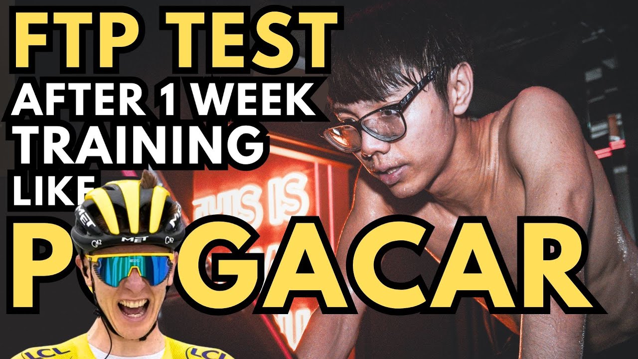 How fit I got Training like Tadej Pogacar