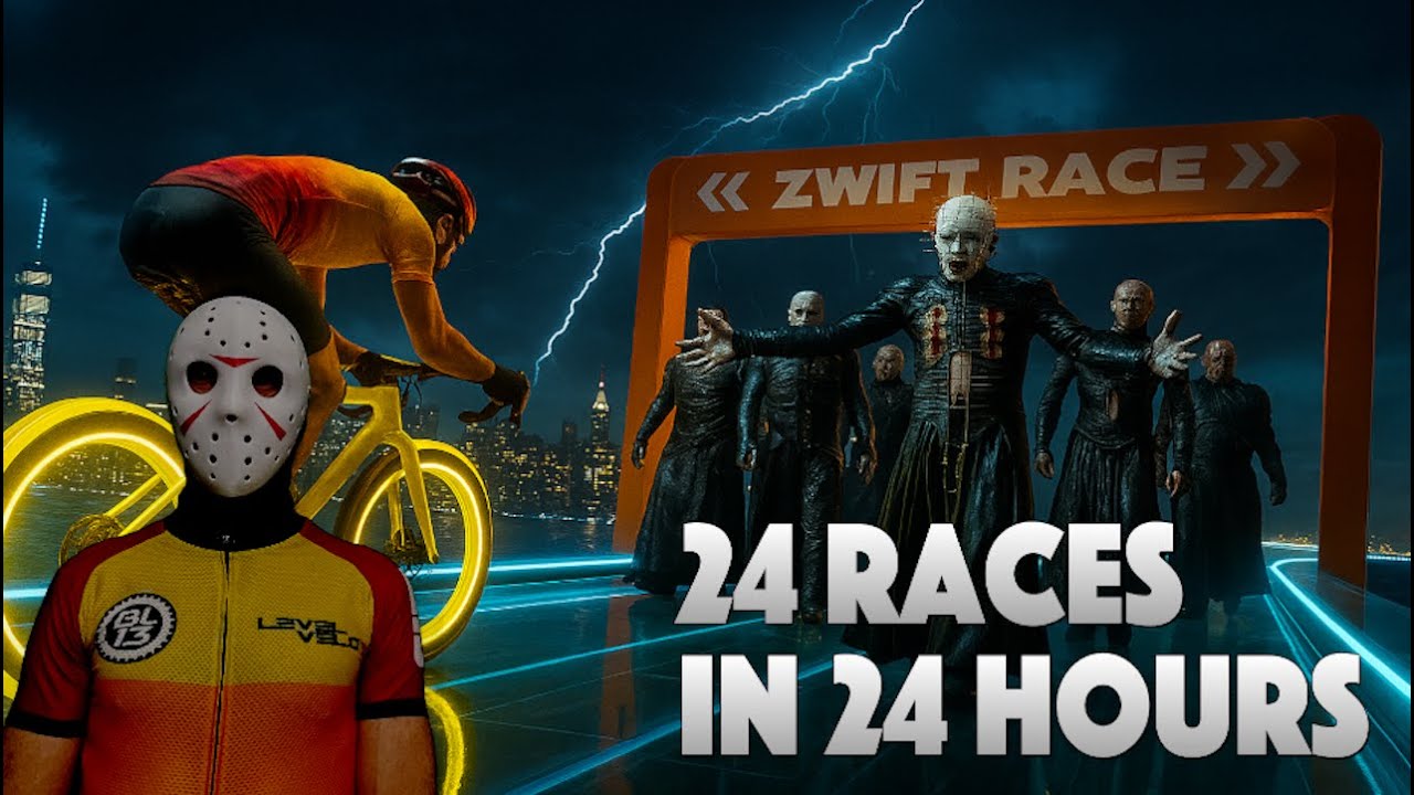 Zwift | 24 Races in 24 Hours | RACES 11-15 (inc Tiny Races Zone 2)
