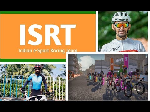 ISRT LIVE Zwift Coaching Race for Avneet Singh ft. Mayank