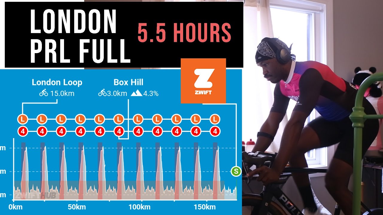 This is INSANE! - Zwift London PRL Full Route
