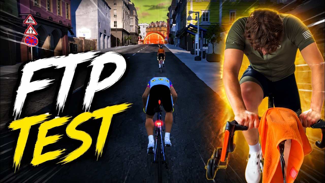 FIRST EVER FTP TEST! | Zwift
