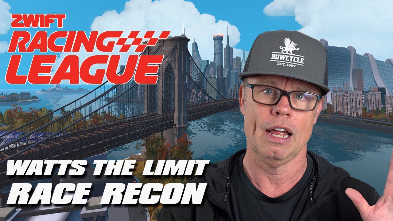 Zwift Racing League - Race Recon Watts the Limit Route Breakdown