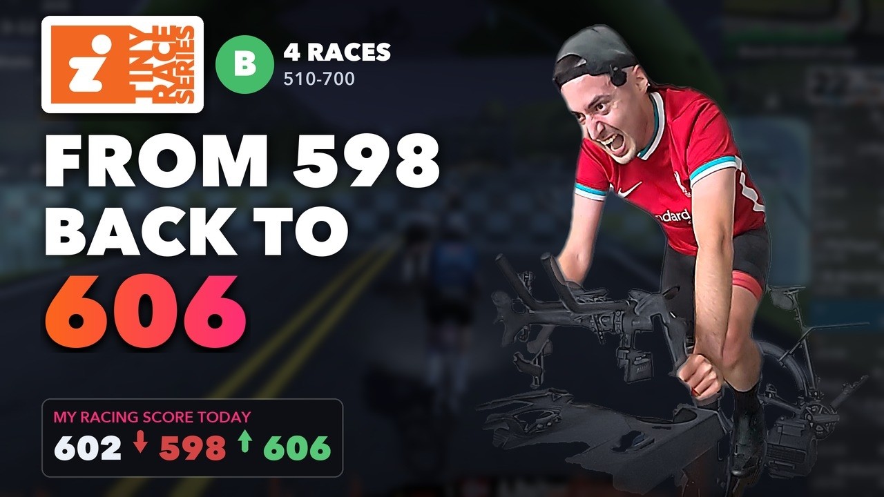 I Raced 4 Zwift Races in 1 Hour to Save My Racing Score