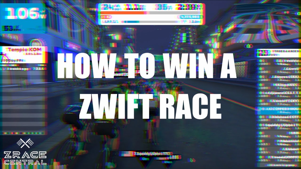 The KEY to WINNING a Zwift Race