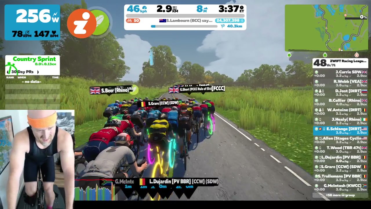 Zwift Racing League - EMEA W B3 - Countryside Tour