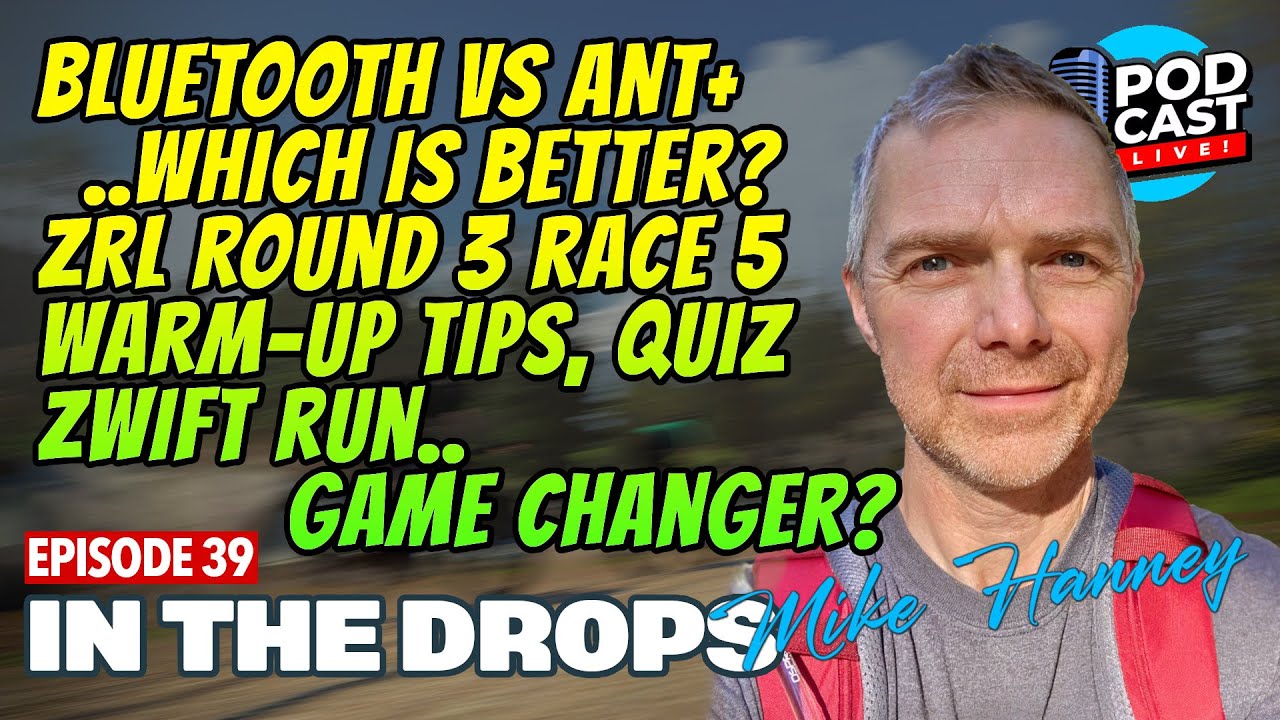 E39 | Bluethooth v Ant+ Which is better? | ZRL Race 5 | Wahoo Kickr Run, Game Changer? | Warmup tips