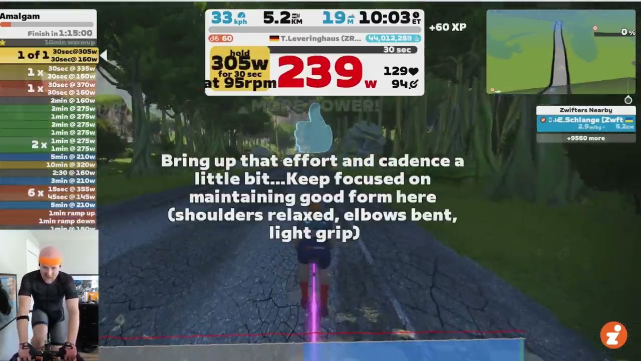 Amalgam Workout // Zwift "Build Me Up" Training Plan // Week 3