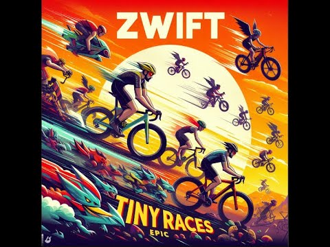 4 Races in 1 HOUR!?! Zwift Insider Tiny Races! All 4 races, 1 Video! Racing in the A Category!?!
