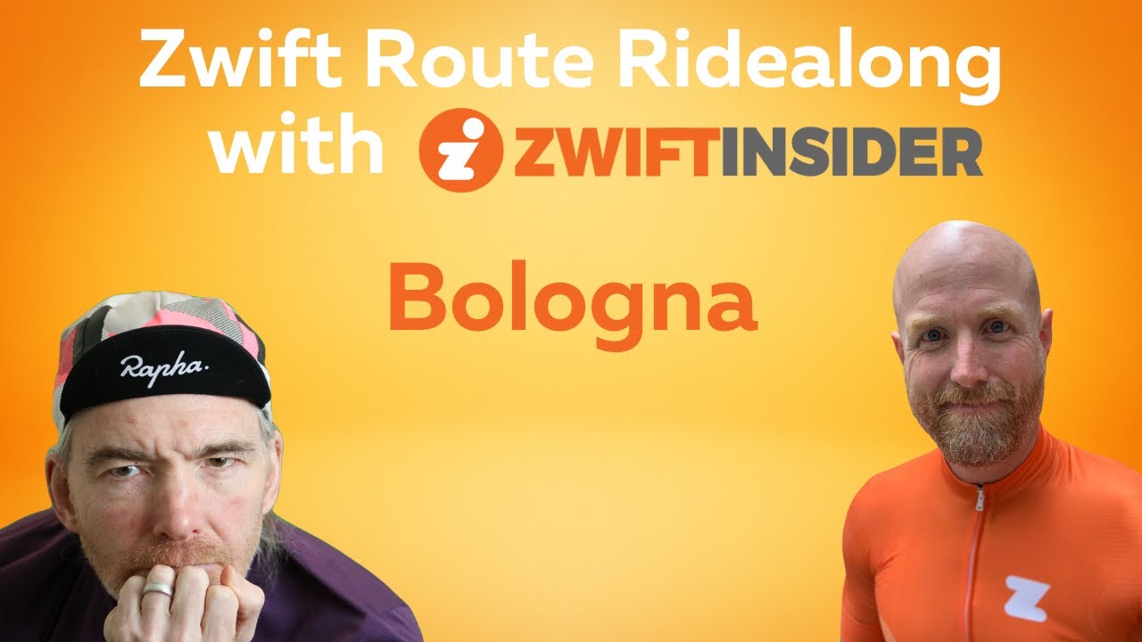 Zwift Bologna (Out and Back) Ridealong with Zwift Insider